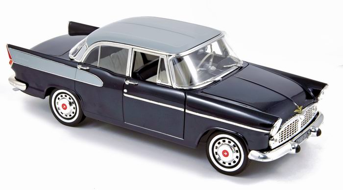 Norev 1/18 Simca Beaulieu 1958 Blue-Grey